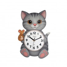 Dětské hodiny JVD HJ114 kočka